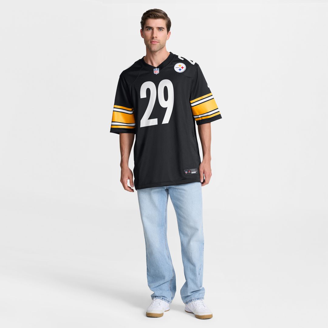 Eli Heidenreich Pittsburgh Steelers Team Game Jersey - Black