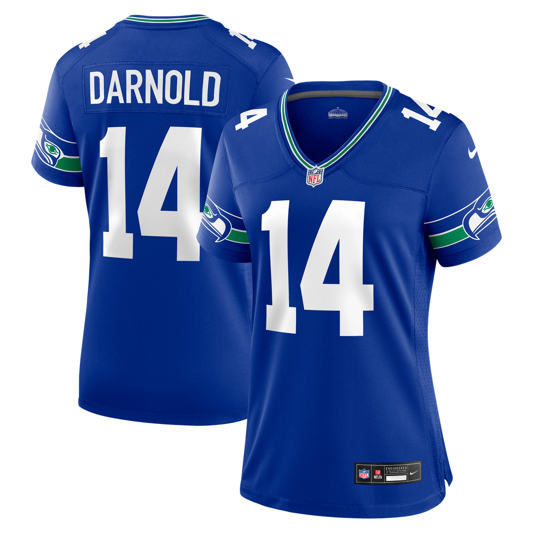 Sam Darnold Seattle Seahawks Women's Alternate Game Jersey - Royal