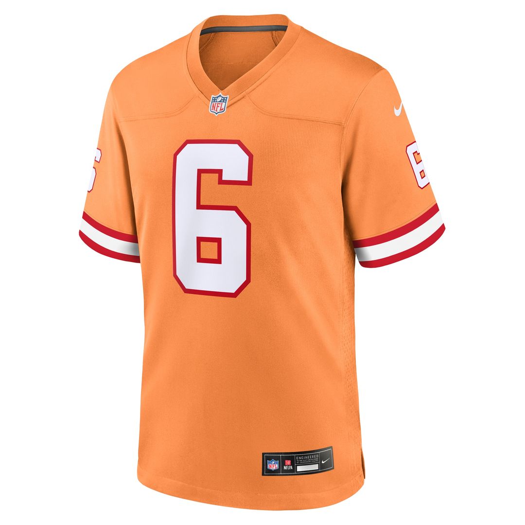 Baker Mayfield Tampa Bay Buccaneers Away Game Jersey - White