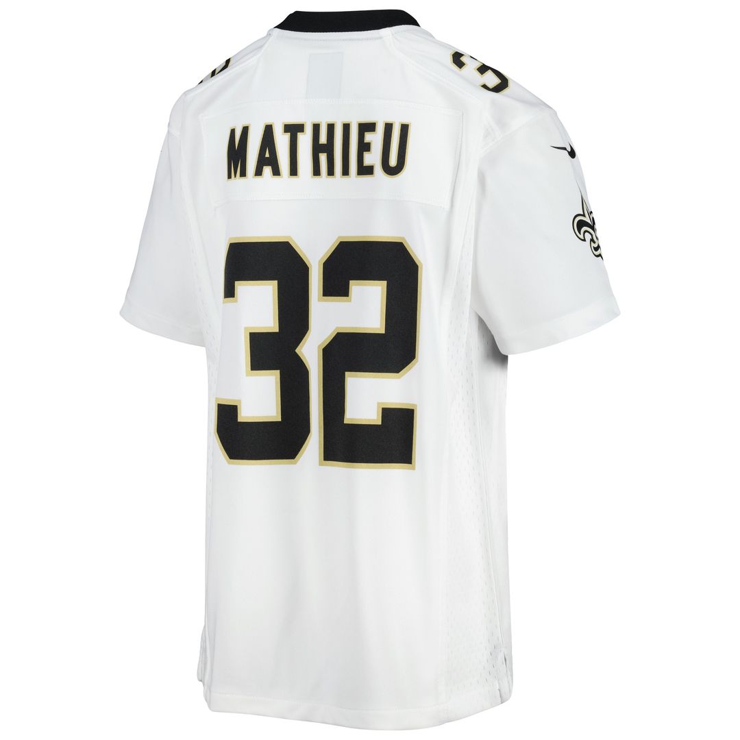 Tyrann Mathieu New Orleans Saints Youth Game Jersey - Black