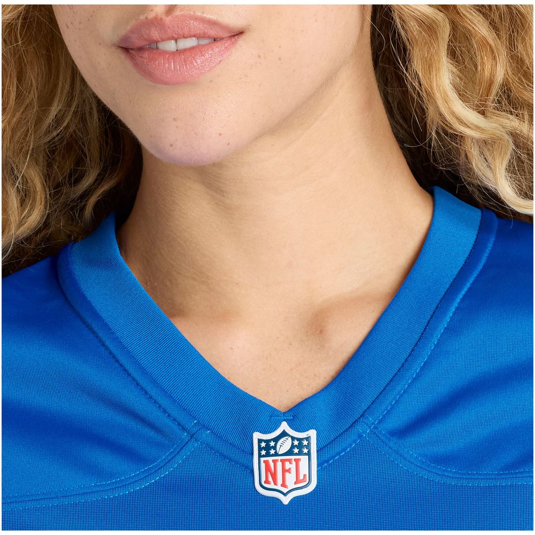 Tyleik Williams Detroit Lions Women's Team Game Jersey - Blue