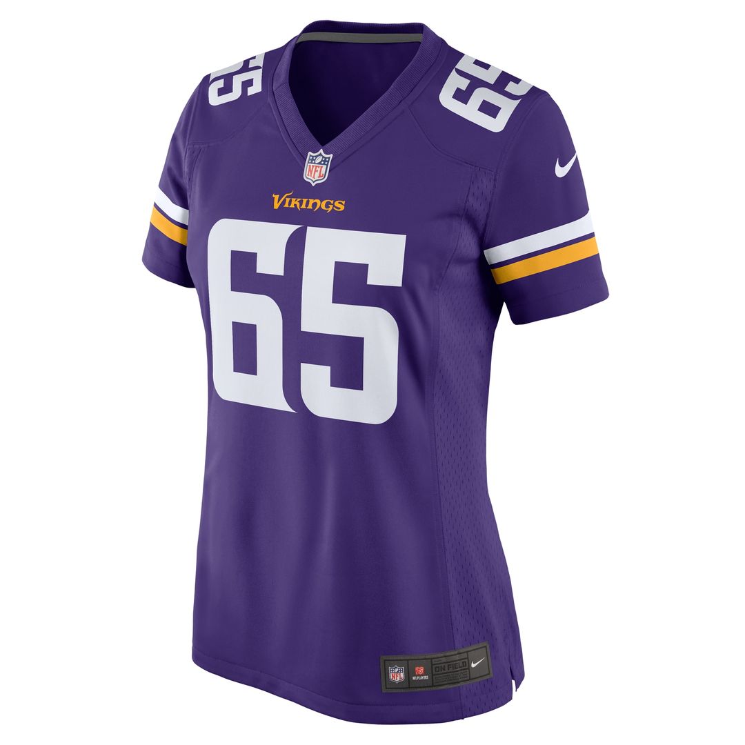 Michael Jurgens Minnesota Vikings Women's Game Jersey - Purple