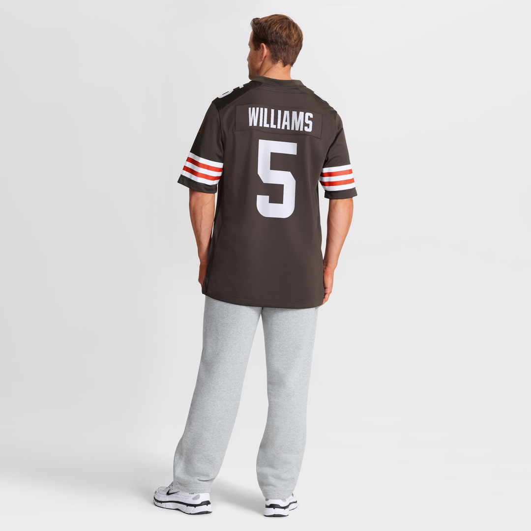 Quincy Williams Cleveland Browns Team Game Jersey - Brown