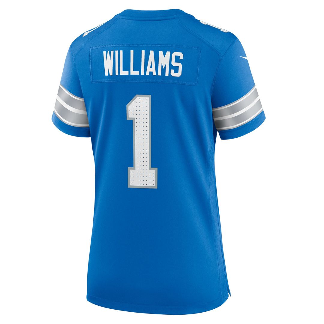 Jameson Williams Detroit Lions Women's 2nd Alternate Game Player Jersey - Black