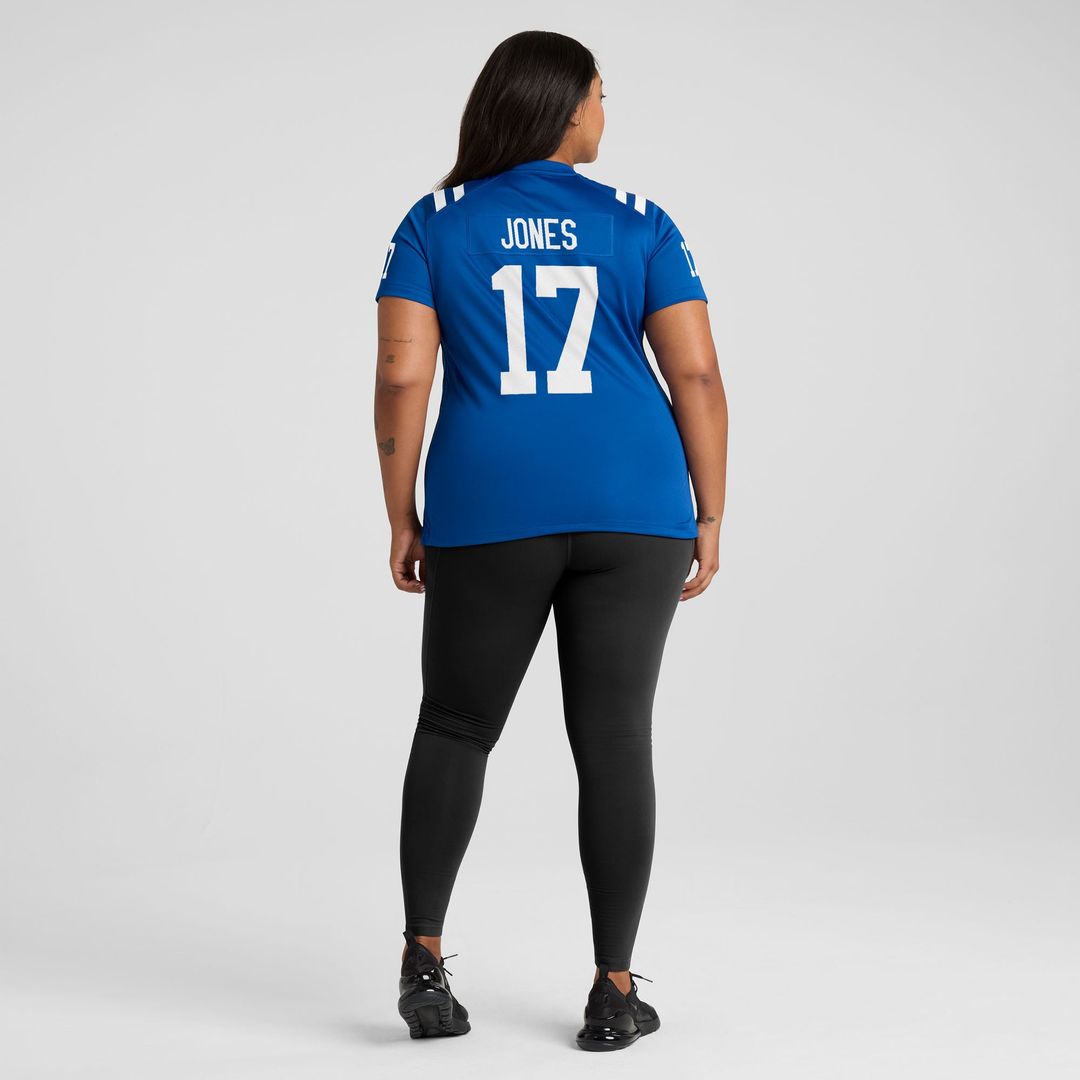 Daniel Jones Indianapolis Colts Women's Team Game Jersey - Royal