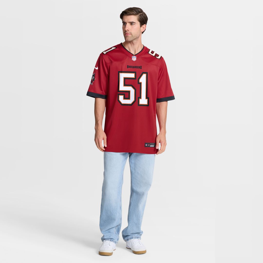 David Walker Tampa Bay Buccaneers Team Game Jersey - Red