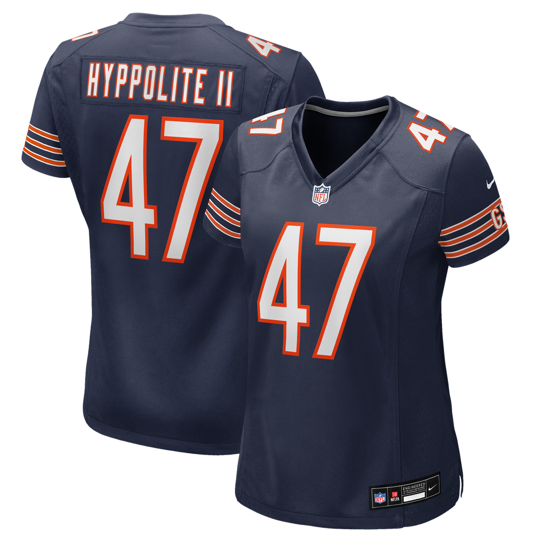 Ruben Hyppolite II Chicago Bears Women's Team Game Jersey - Navy