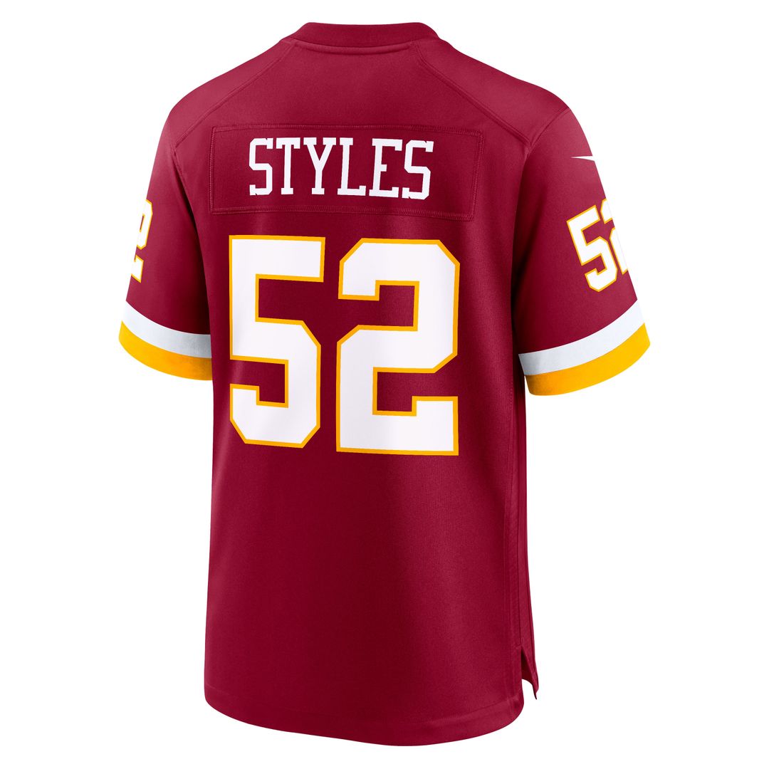 Sonny Styles Washington Commanders Game Player Jersey - Black