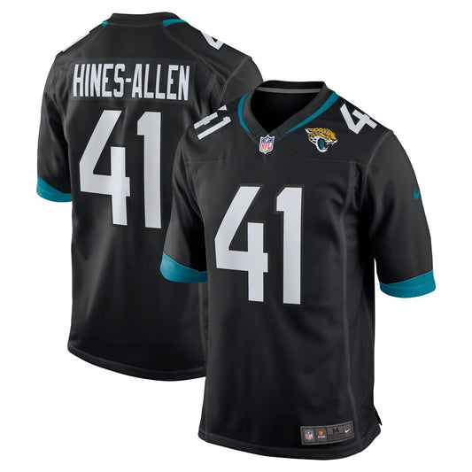 Josh Hines-Allen Jacksonville Jaguars Alternate Game Jersey - Black