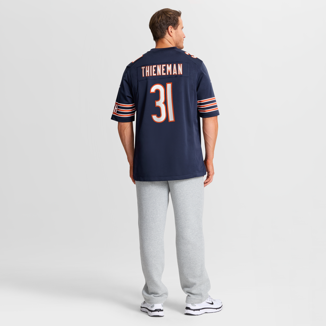 Dillon Thieneman Chicago Bears 2026 Draft First Round Pick No. 25 Team Game Jersey - Navy