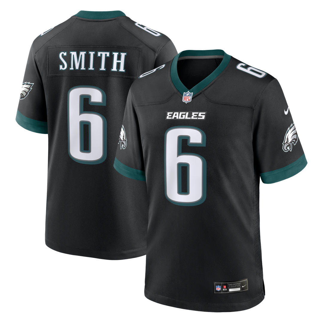 DeVonta Smith Philadelphia Eagles Team Game Jersey - Midnight Green
