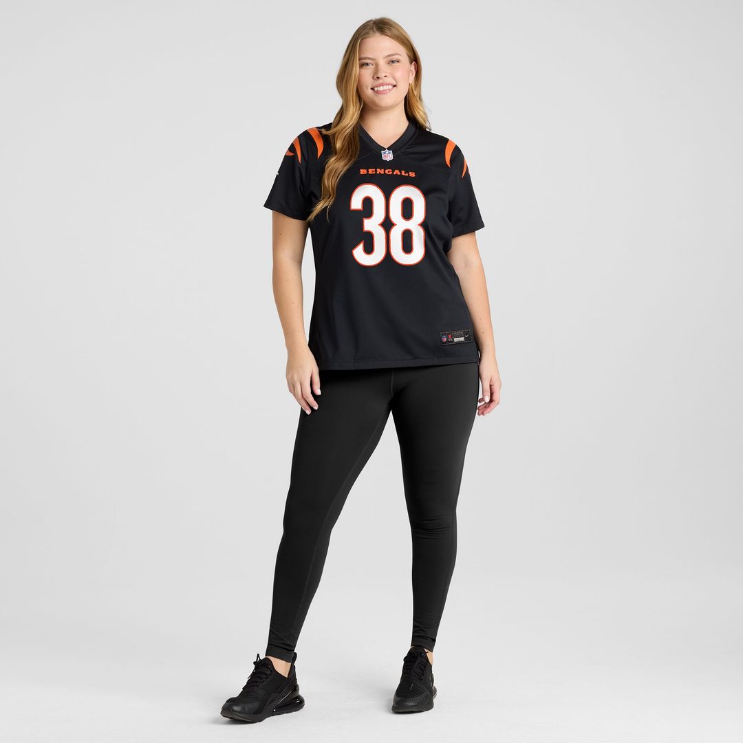 DJ Ivey Cincinnati Bengals Women's Team Game Jersey - Black