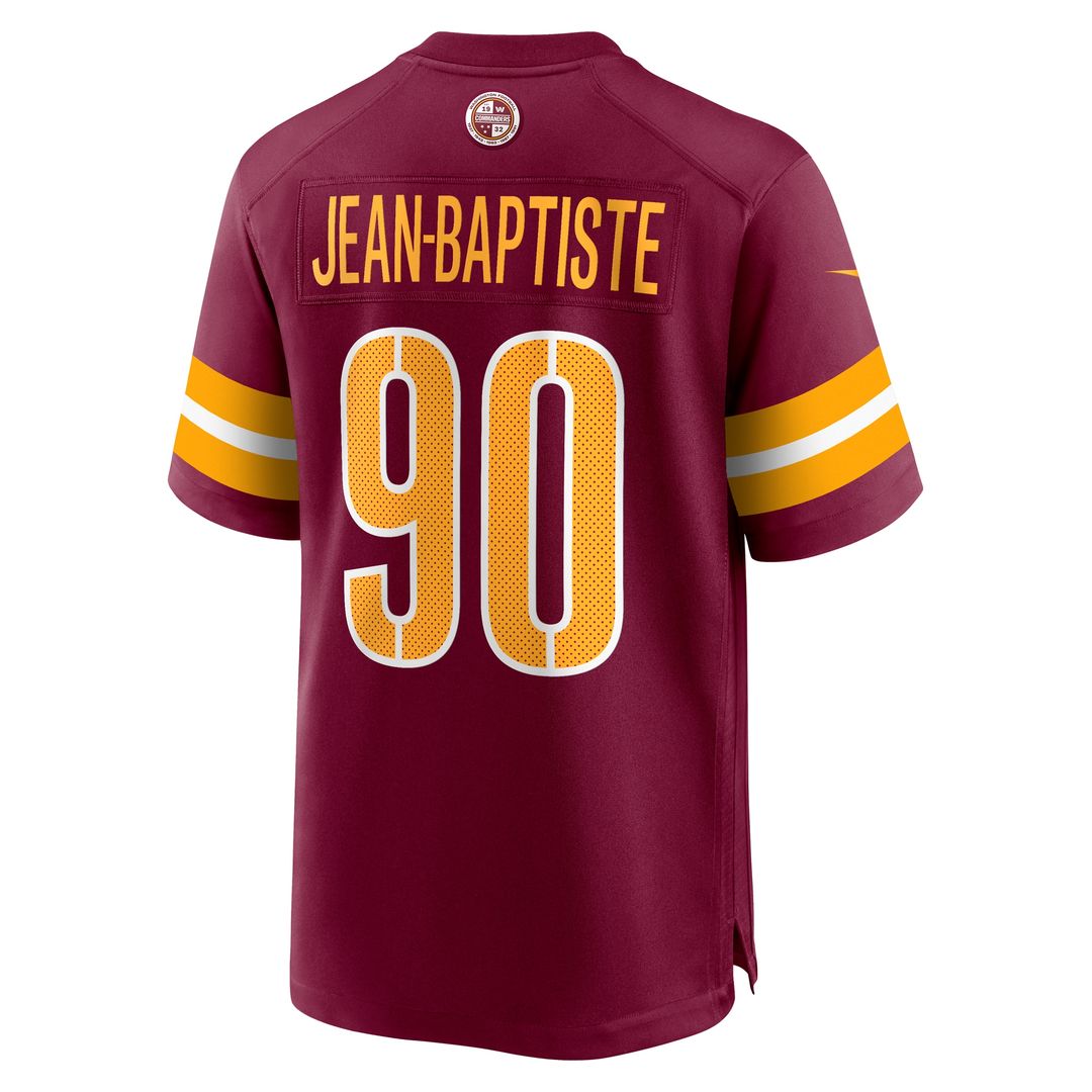 Javontae Jean-Baptiste Washington Commanders Game Jersey - Burgundy