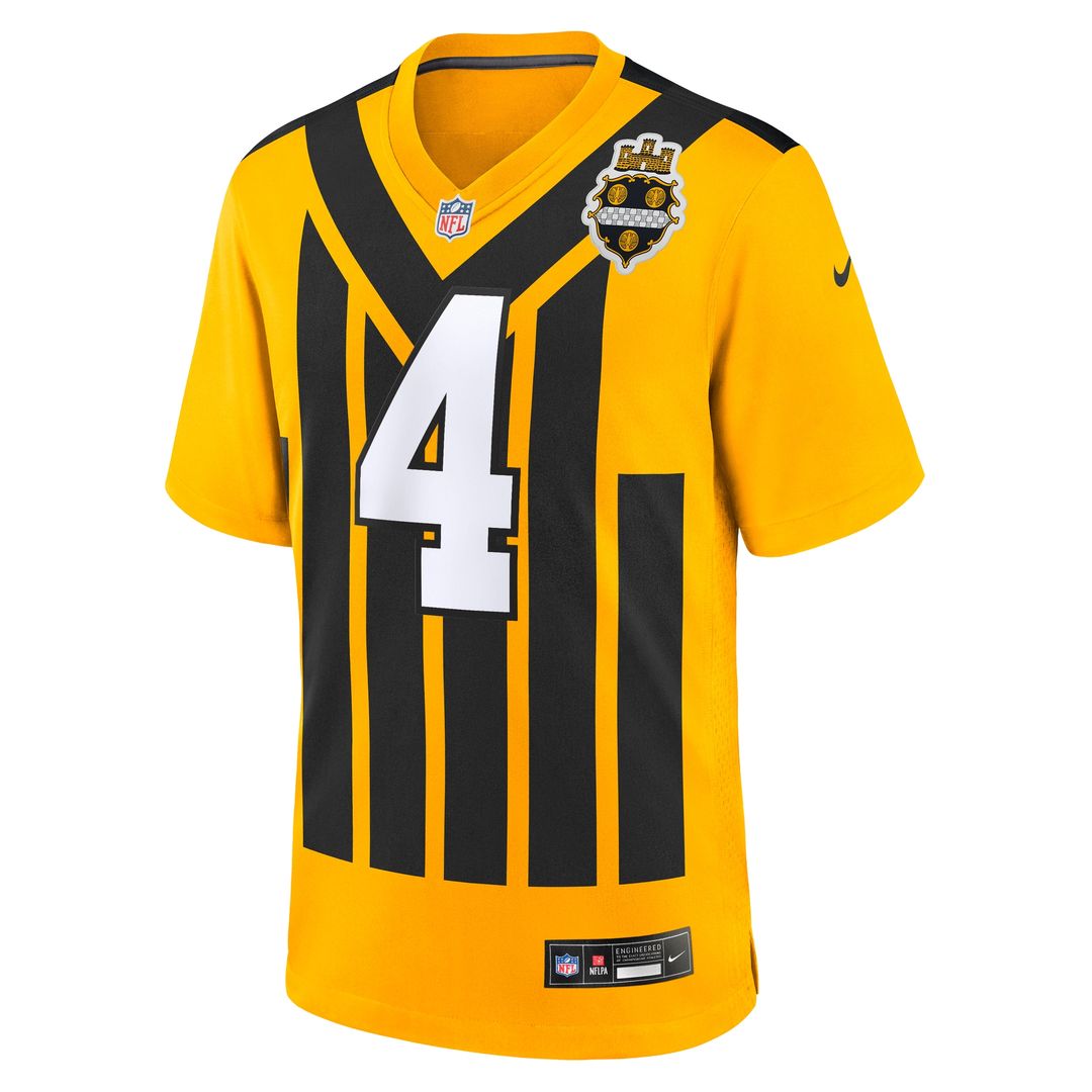 DK Metcalf Pittsburgh Steelers Game Player Jersey - Black