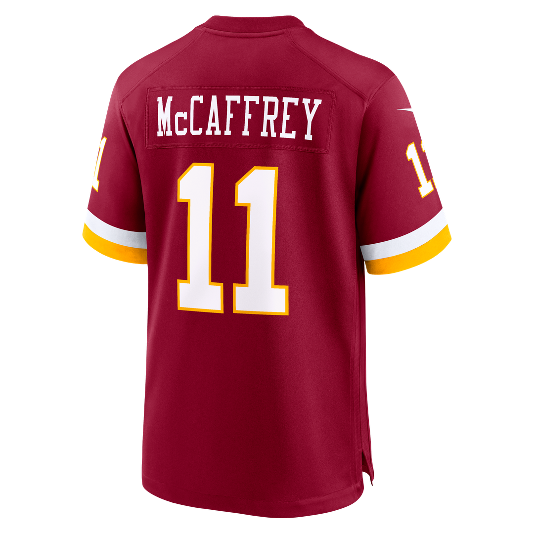 Luke McCaffrey Washington Commanders Hail Raiser Alternate Game Jersey - Black