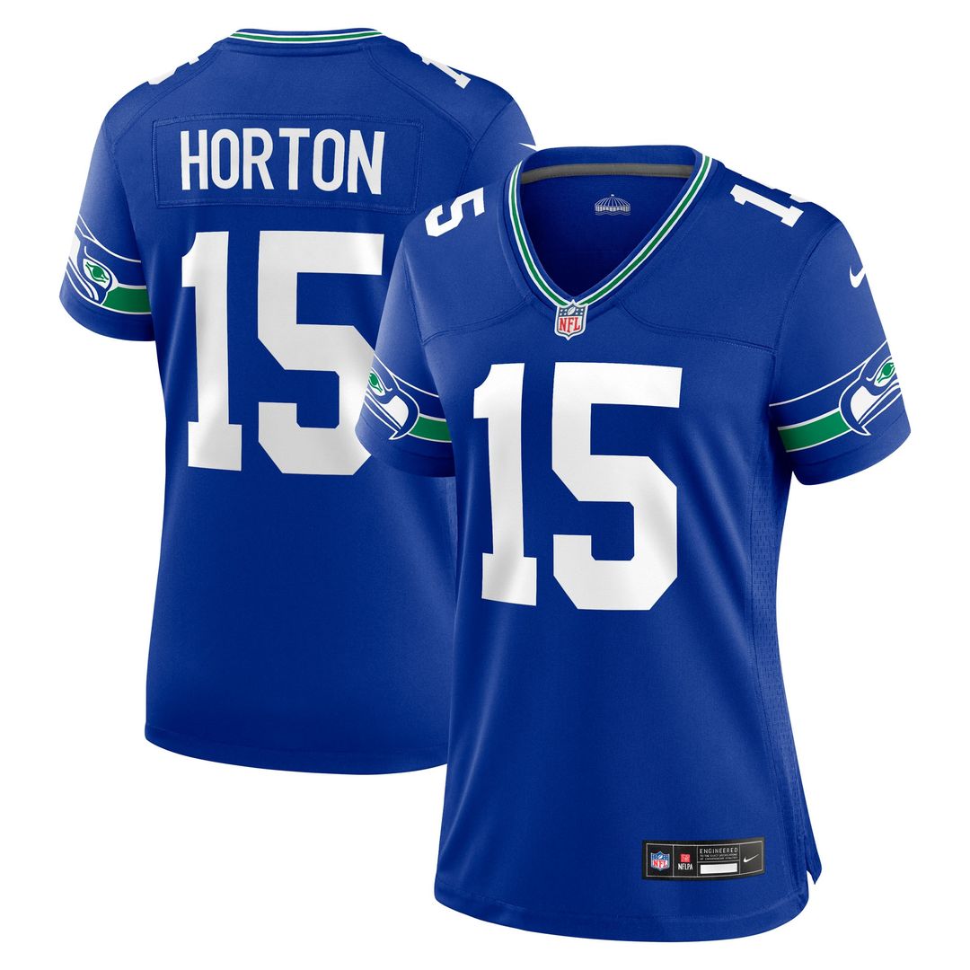 Tory Horton Seattle Seahawks Women's Team Game Jersey - College Navy