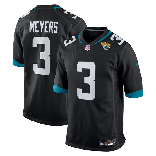 Jakobi Meyers Jacksonville Jaguars Alternate Game Jersey - Black