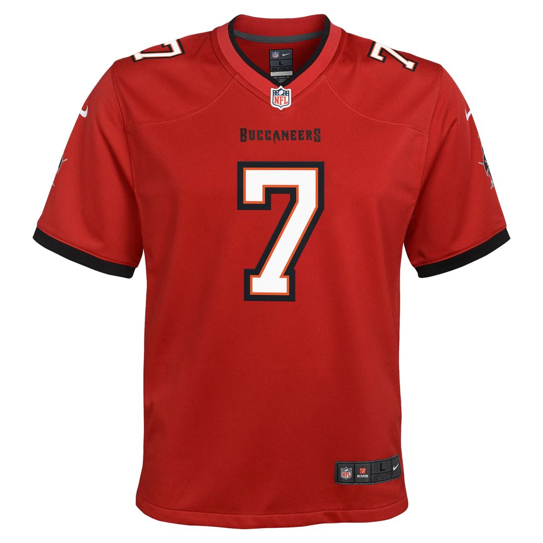 Bucky Irving Tampa Bay Buccaneers Youth Alternate Game Jersey - Orange