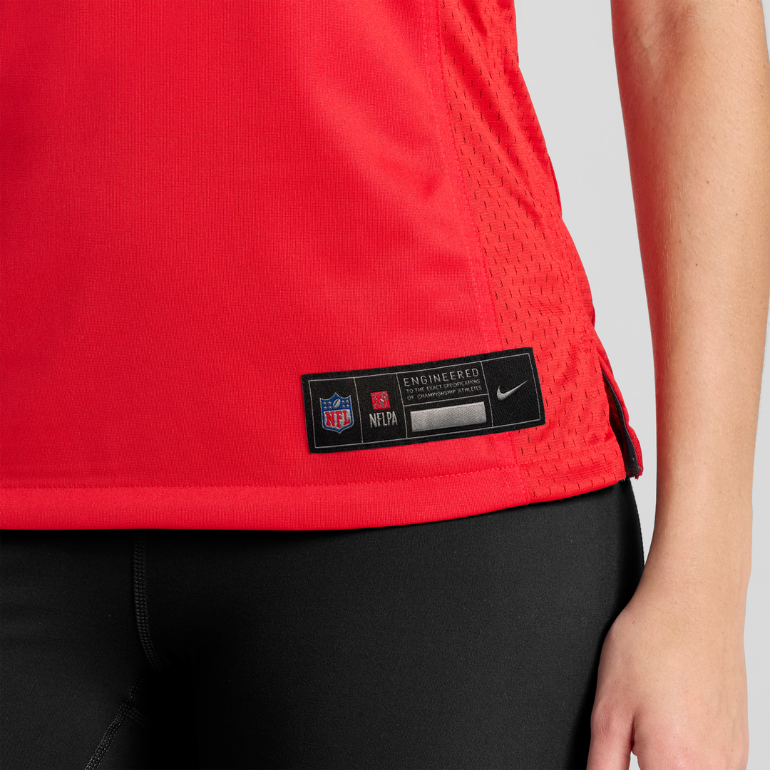 Esa Pole Kansas City Chiefs Women's Team Game Jersey - Red