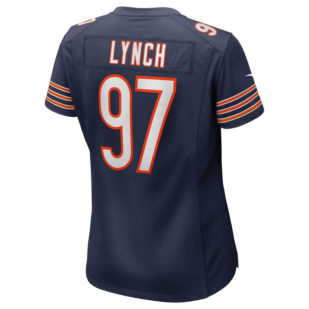 James Lynch Chicago Bears Women's Team Game Jersey - Navy