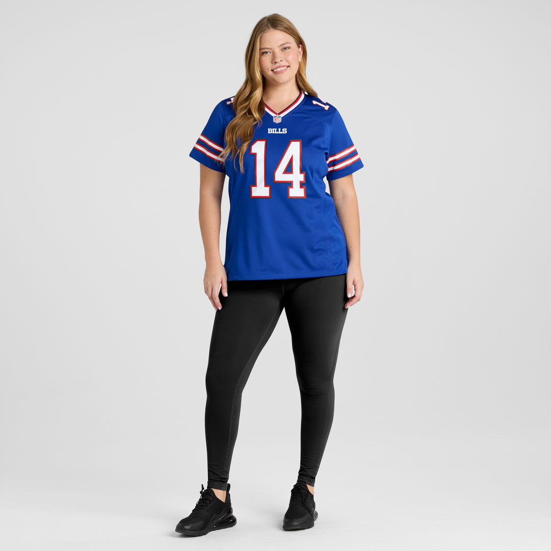 Frank Reich Buffalo Bills Women's Game Retired Player Jersey - Royal