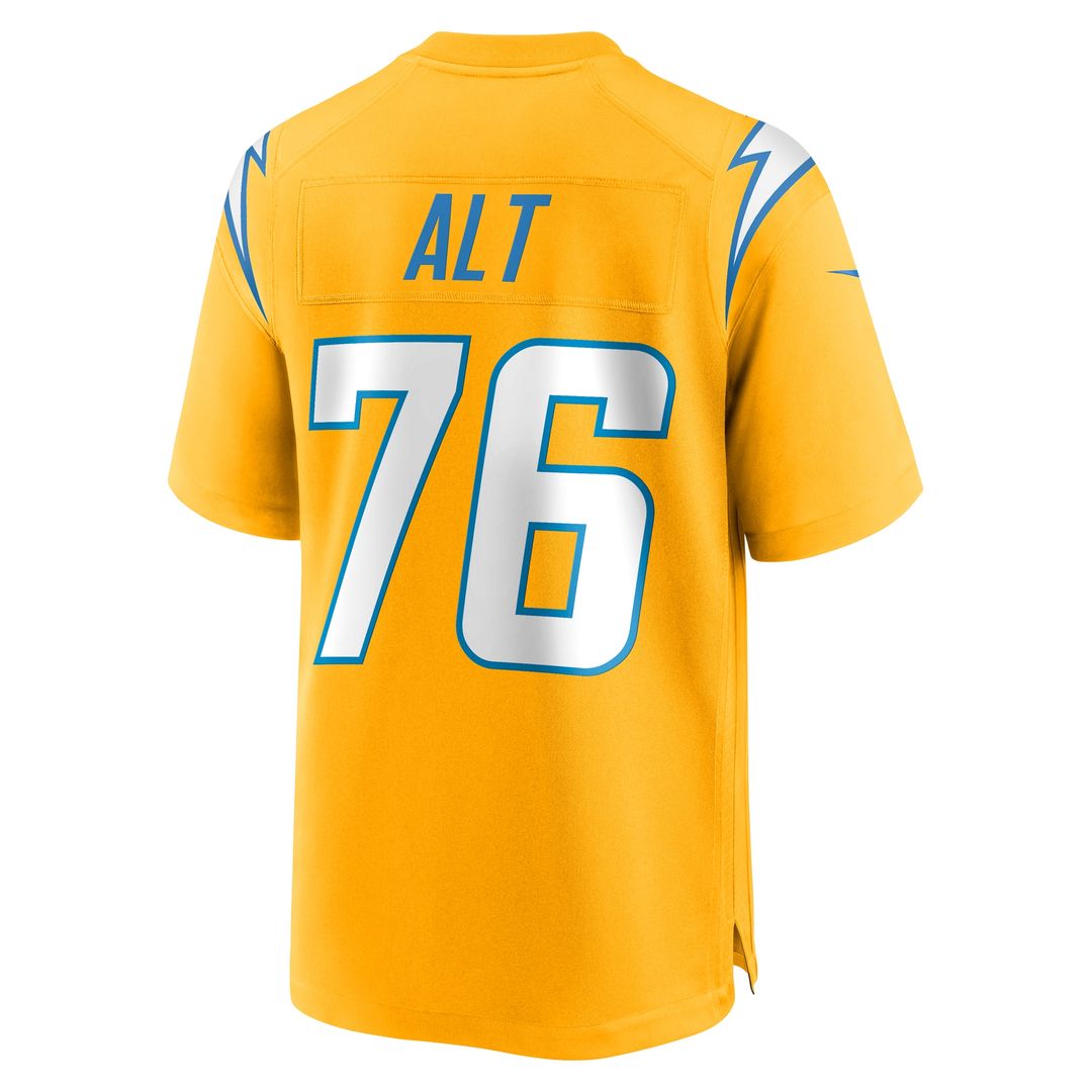Joe Alt Los Angeles Chargers Alternate Super Chargers Game Player Jersey - Navy