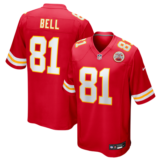 Blake Bell Kansas City Chiefs Game Player Jersey - Red