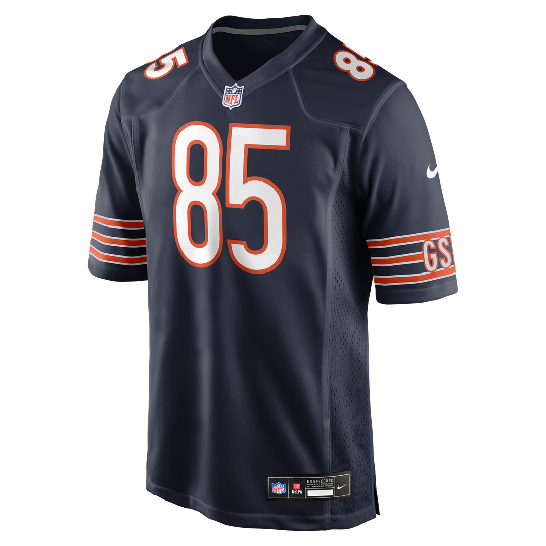 Cole Kmet Chicago Bears Player Game Jersey - Navy