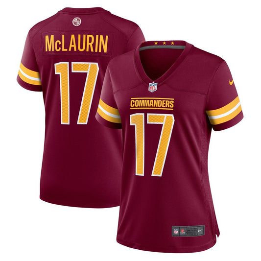 Terry McLaurin Washington Commanders Women's Player Jersey - Burgundy