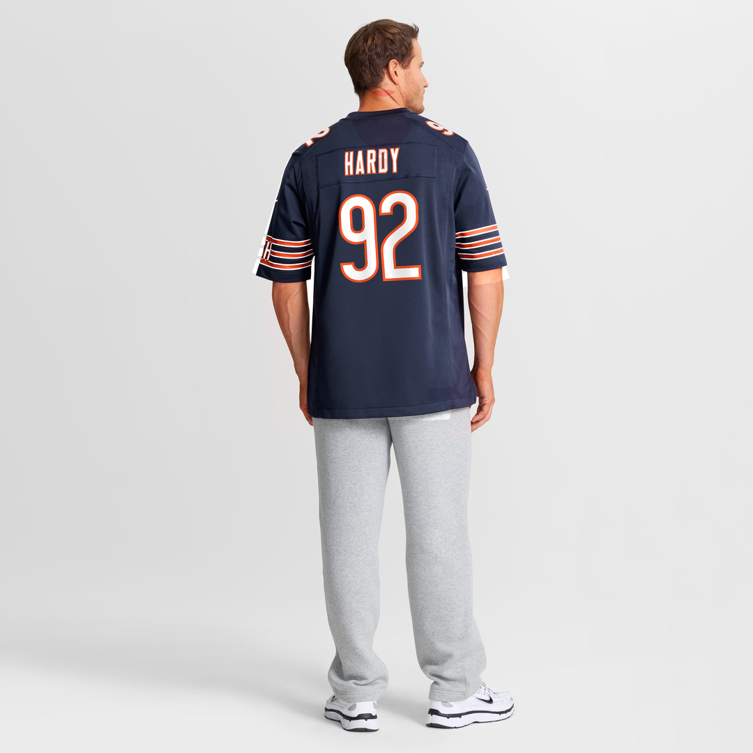 Daniel Hardy Chicago Bears Team Game Jersey - Navy