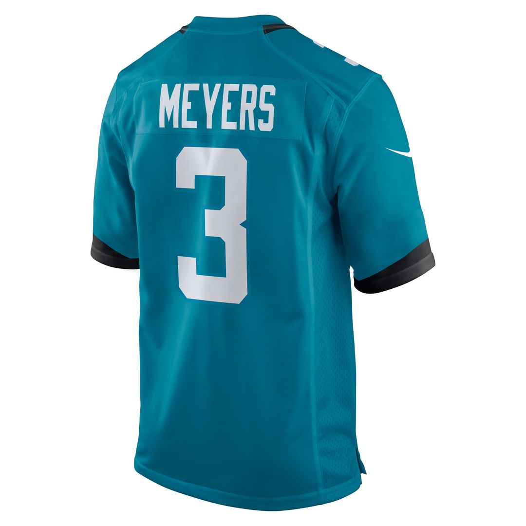 Jakobi Meyers Jacksonville Jaguars Alternate Game Jersey - Black