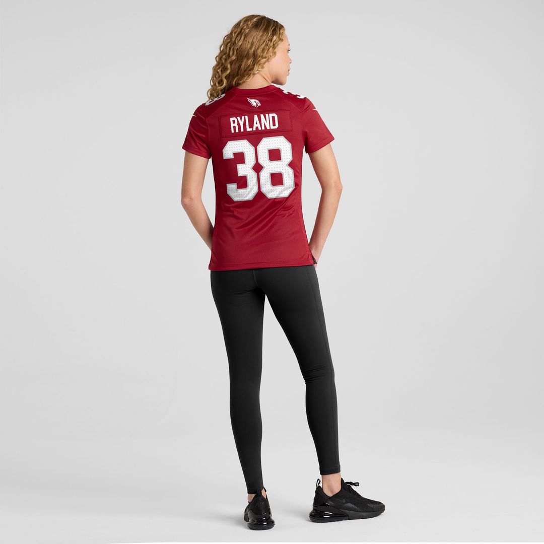 Chad Ryland Arizona Cardinals Women's Team Game Jersey - Cardinal