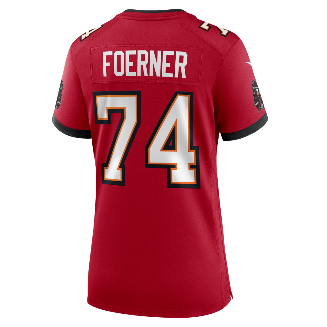 Marshall Foerner Tampa Bay Buccaneers Women's Team Game Jersey - Red