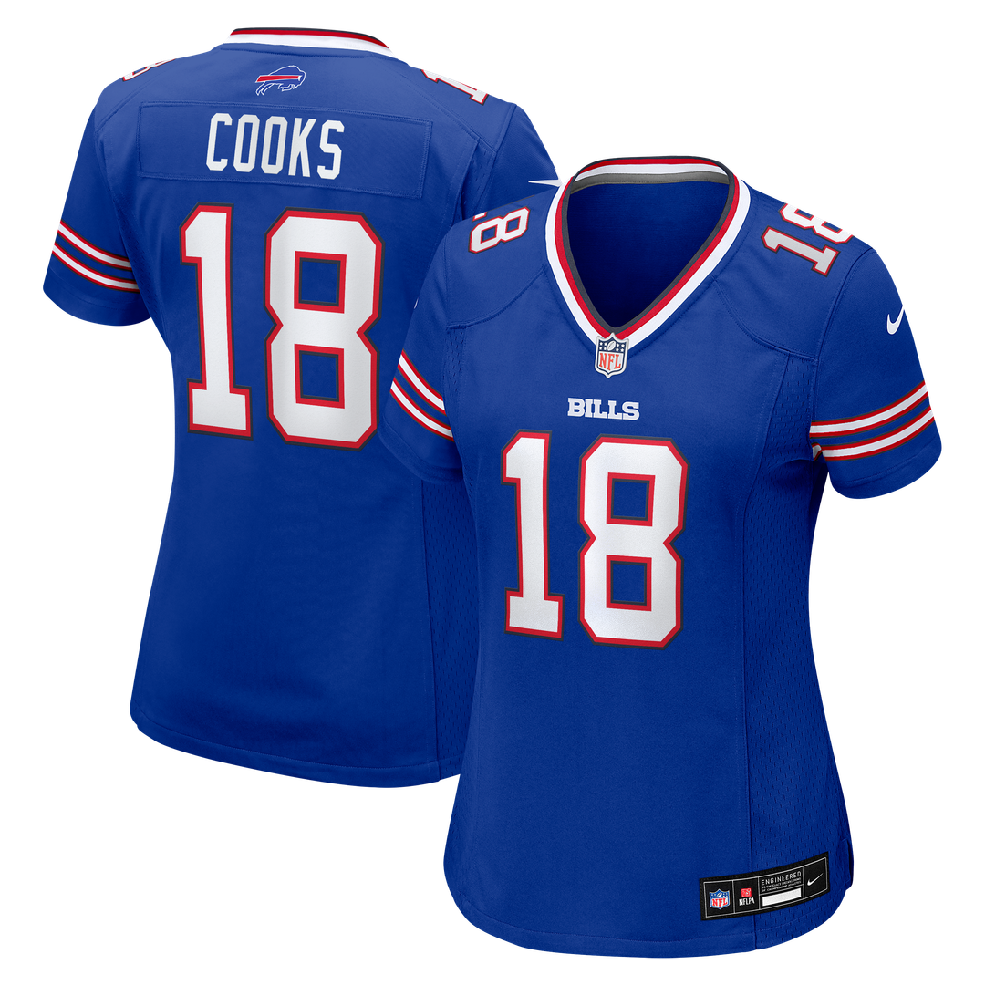 Brandin Cooks Buffalo Bills Women's Team Game Jersey - Royal