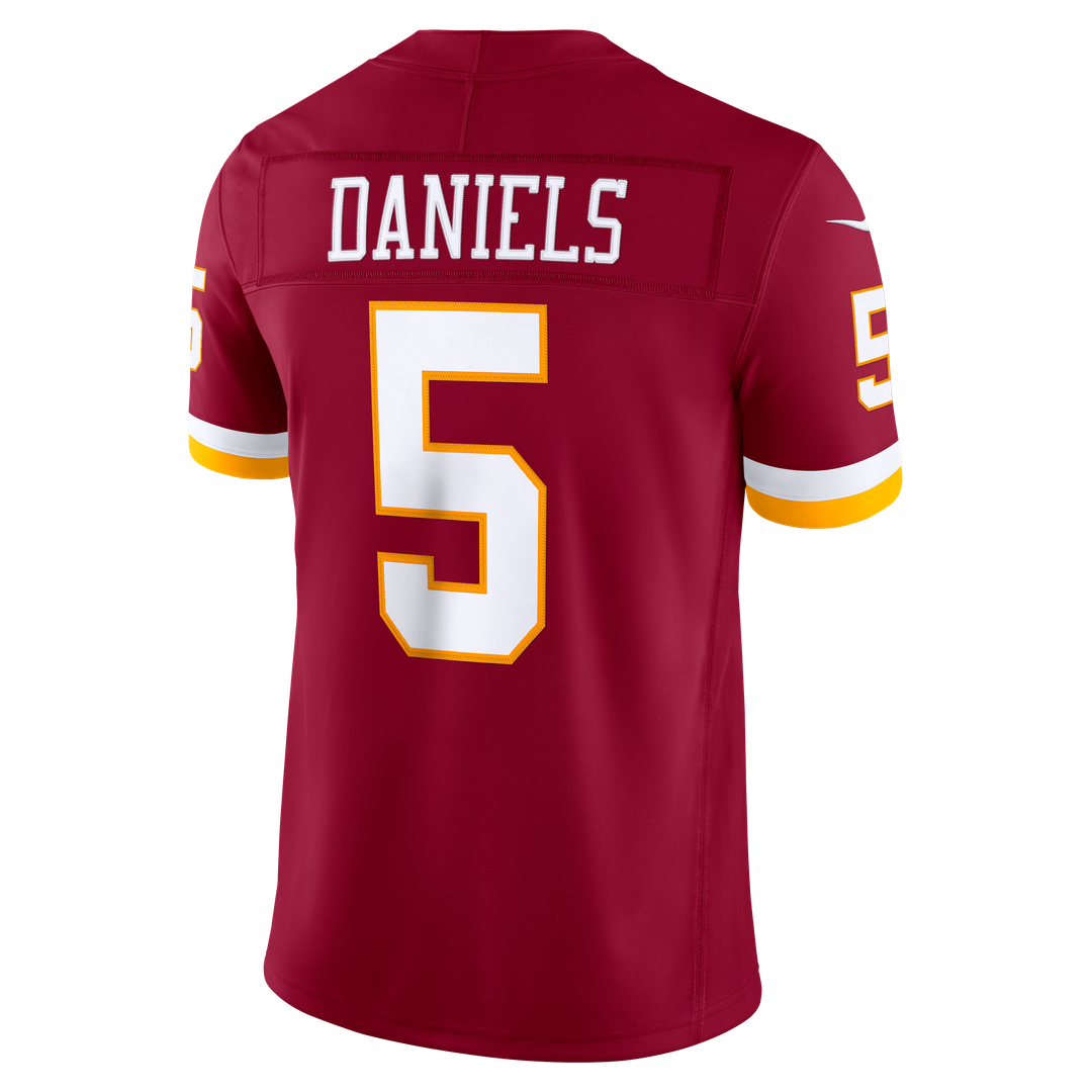 Jayden Daniels Washington Commanders Vapor F.U.S.E. Stitched Limited Jersey - Burgundy