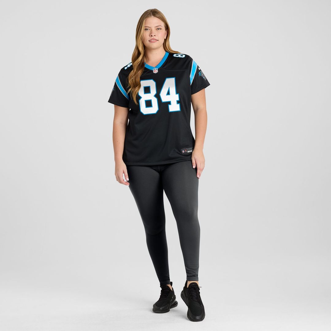 Mitchell Evans Carolina Panthers Women's Team Game Jersey - Black