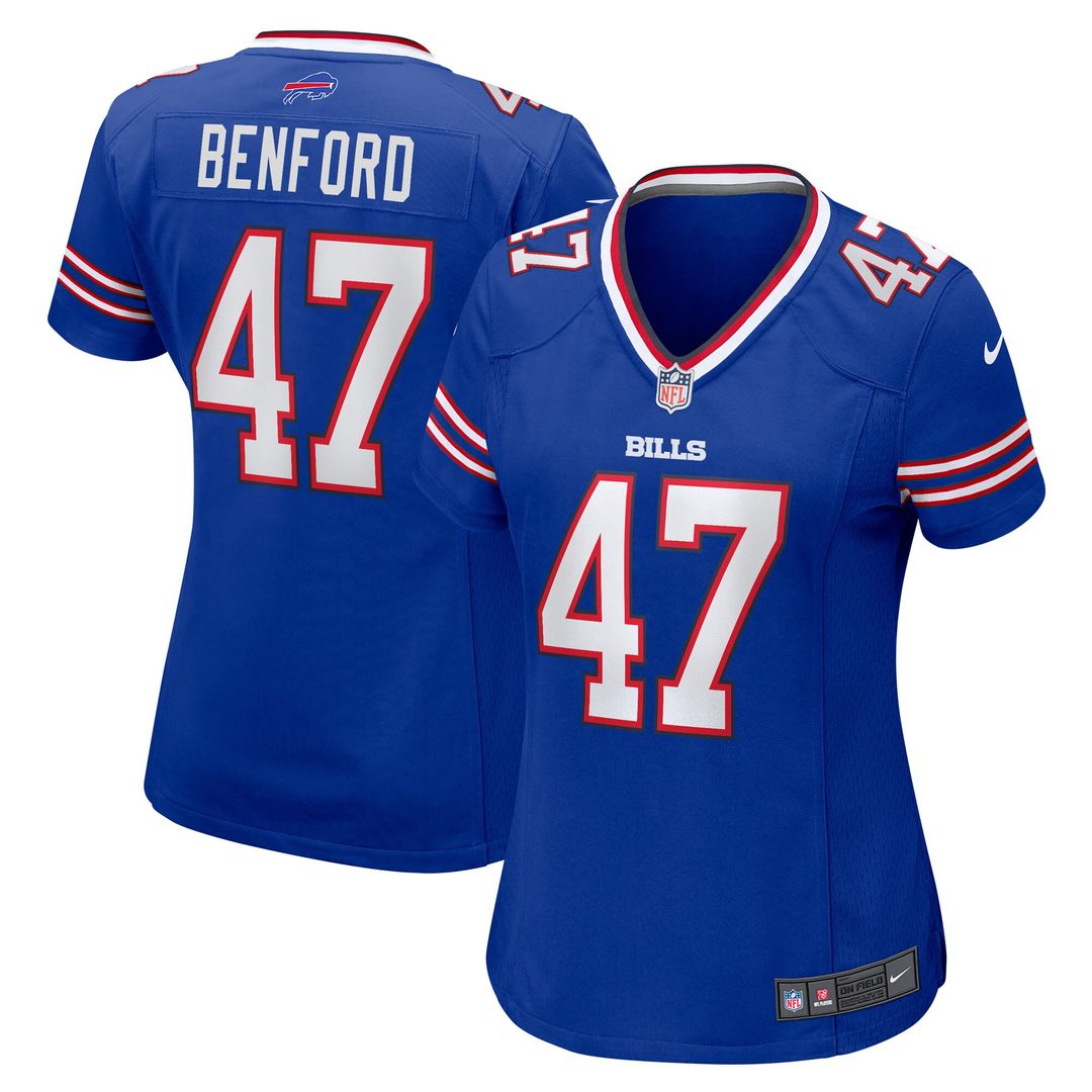 Christian Benford Buffalo Bills Women's Game Jersey - Royal
