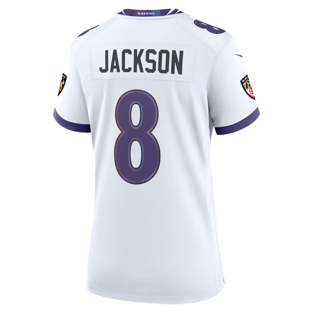 Lamar Jackson Baltimore Ravens Women's Alternate Game Jersey - Black