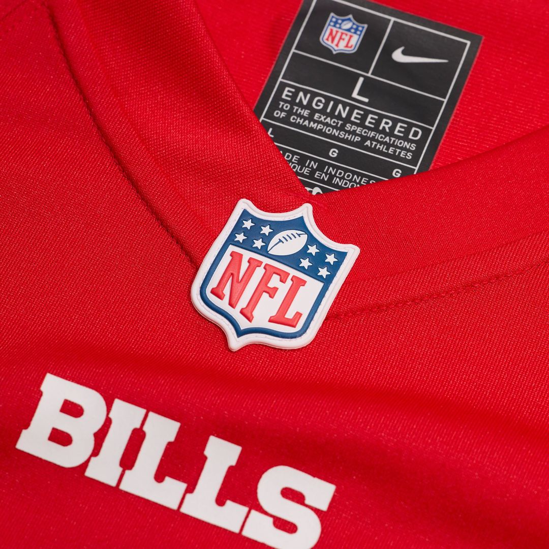Damar Hamlin Buffalo Bills Alternate Game Jersey - Red