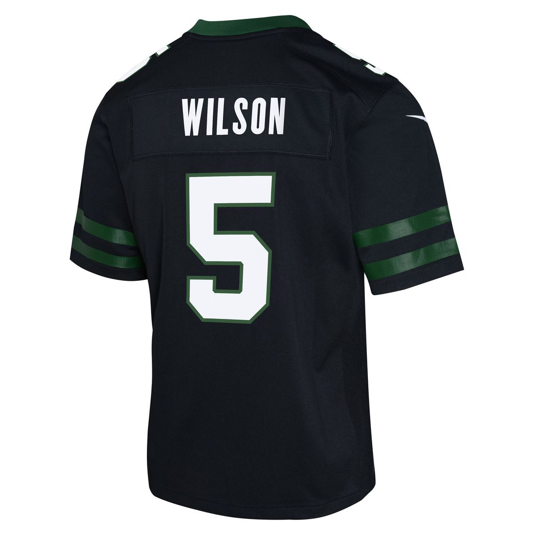 Garrett Wilson New York Jets Youth Game Jersey - Green