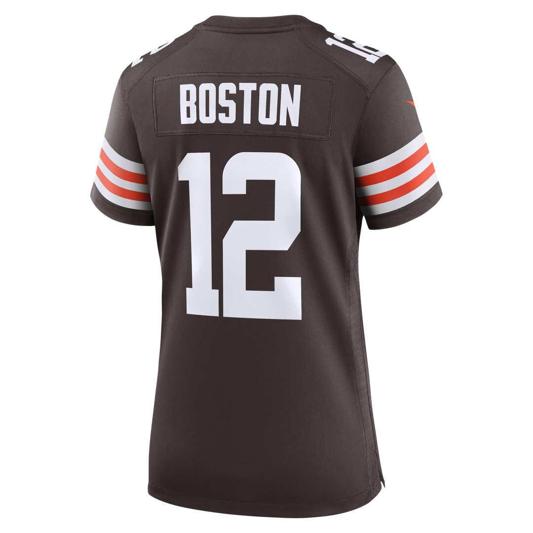 Denzel Boston Cleveland Browns Women's Team Game Jersey - Brown