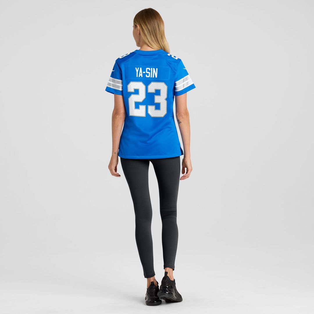 Rock Ya-Sin Detroit Lions Women's Team Game Jersey - Blue