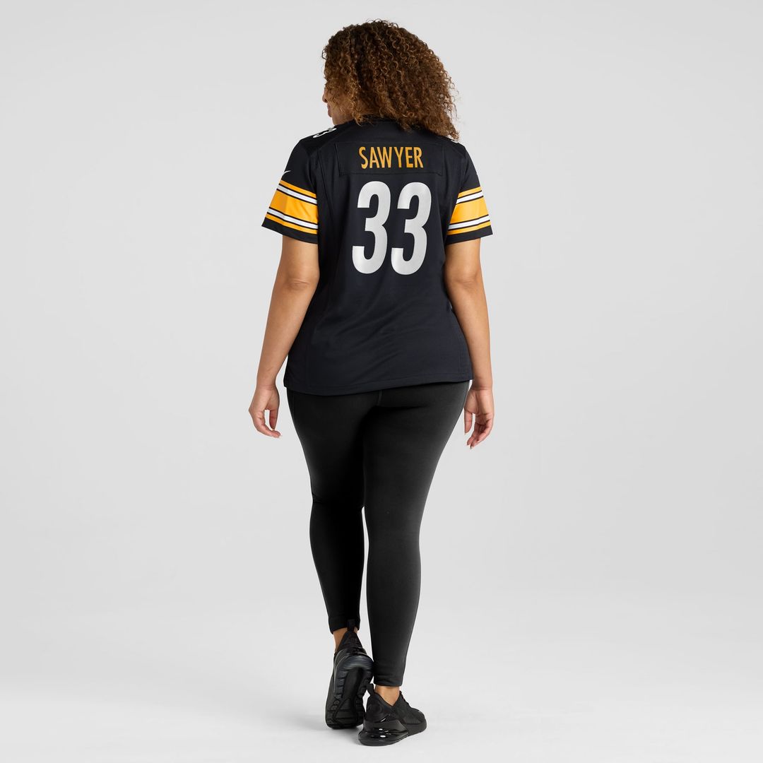 Jack Sawyer Pittsburgh Steelers Women's Team Game Jersey - Black