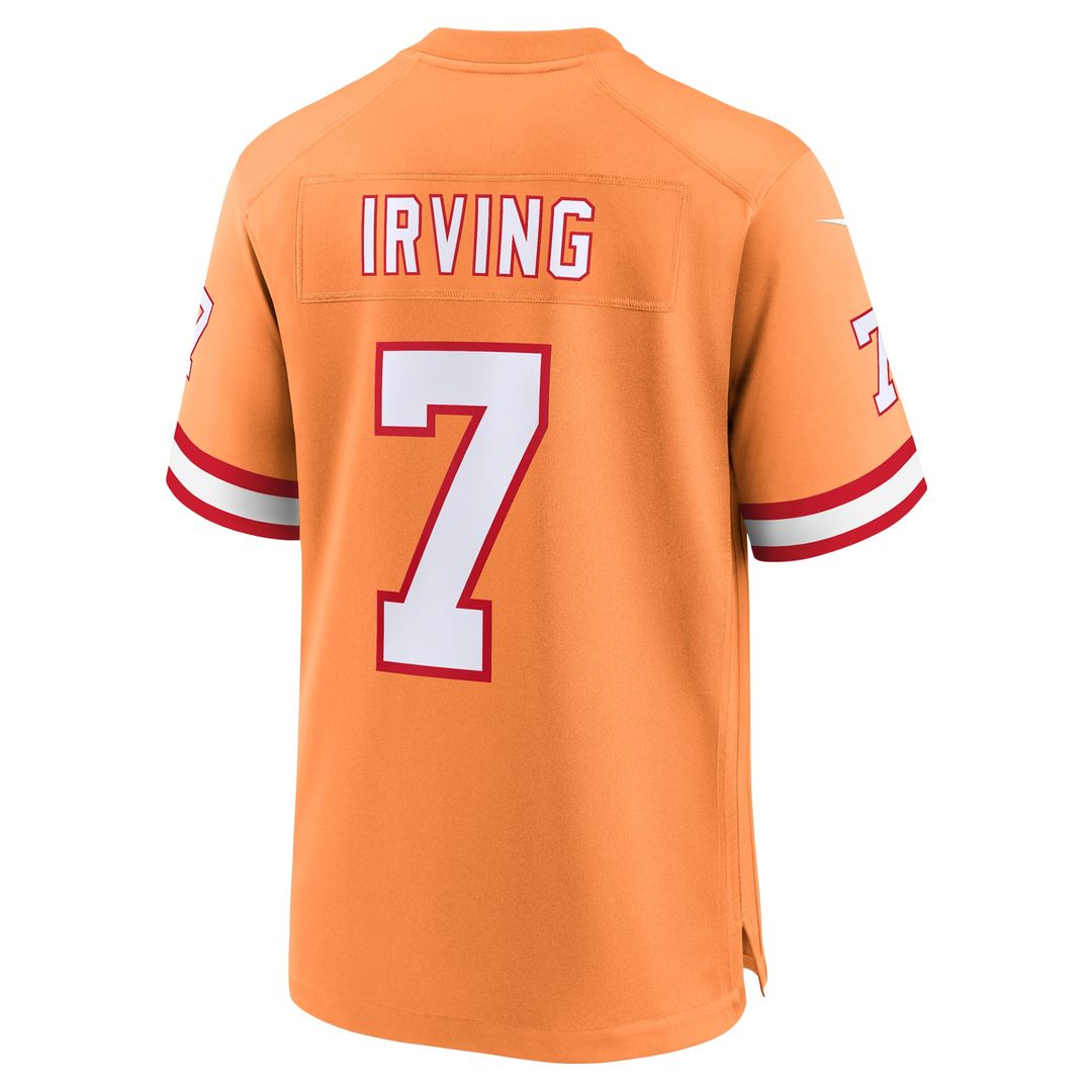Bucky Irving Tampa Bay Buccaneers Game Jersey - White