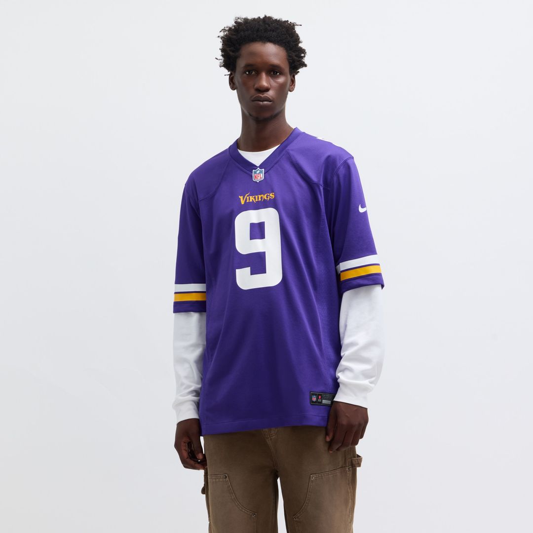 J.J. McCarthy Minnesota Vikings Alternate Game Player Jersey - White