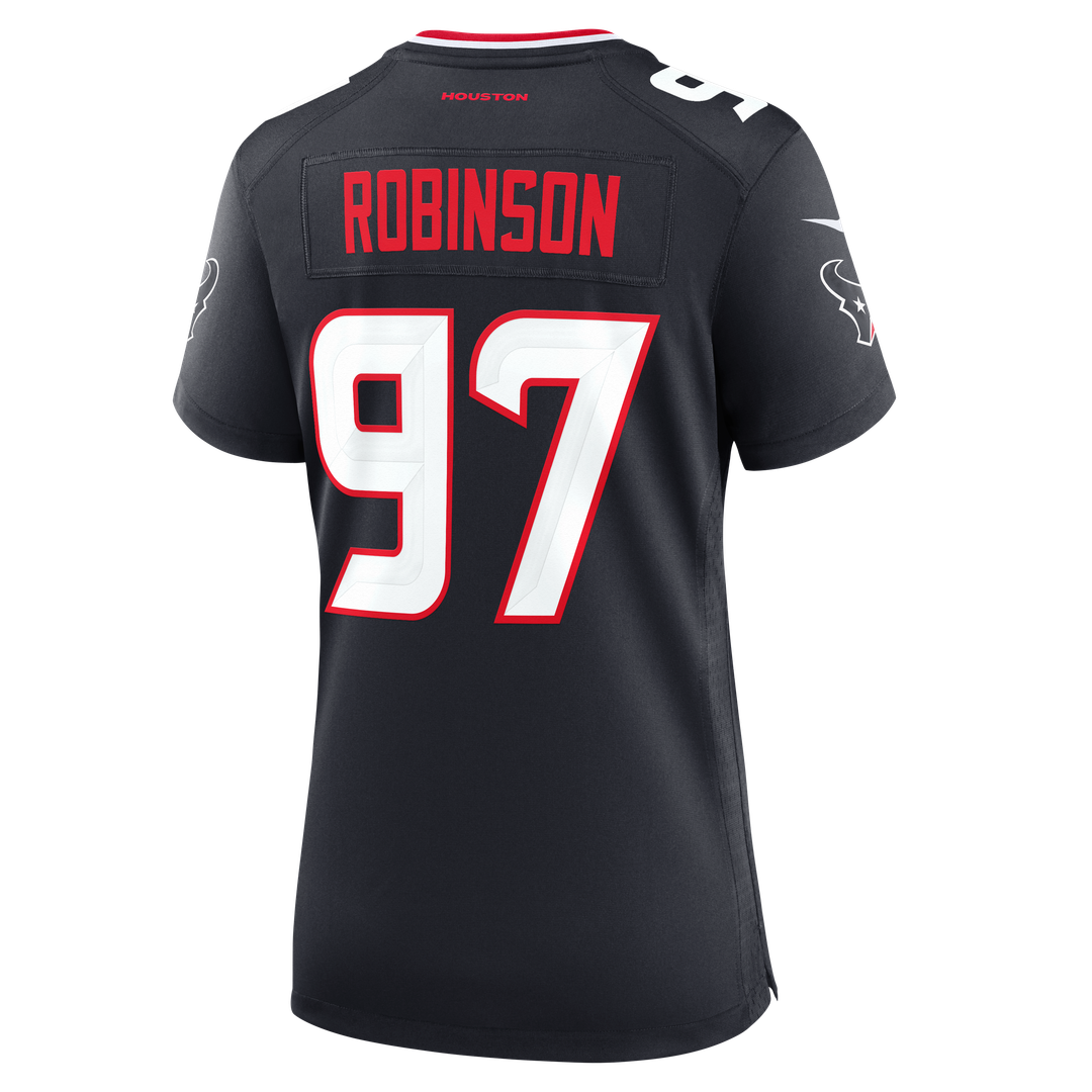 Dominique Robinson Houston Texans Women's Team Game Jersey - Navy
