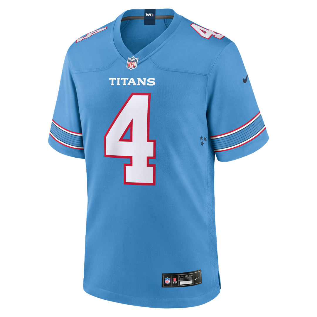 Wan'Dale Robinson Tennessee Titans Game Jersey - White