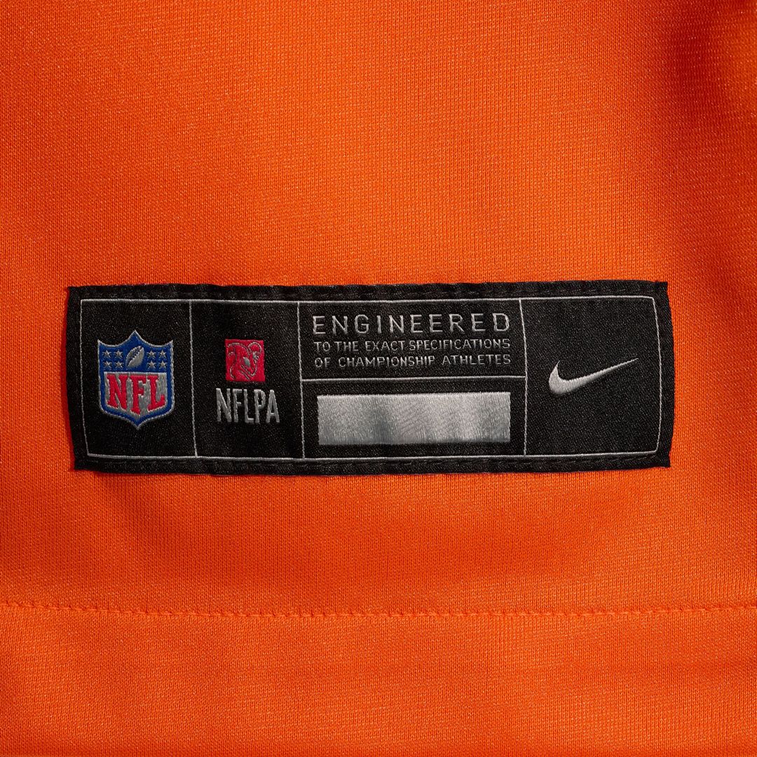 Jahdae Barron Denver Broncos Game Player Jersey - Orange
