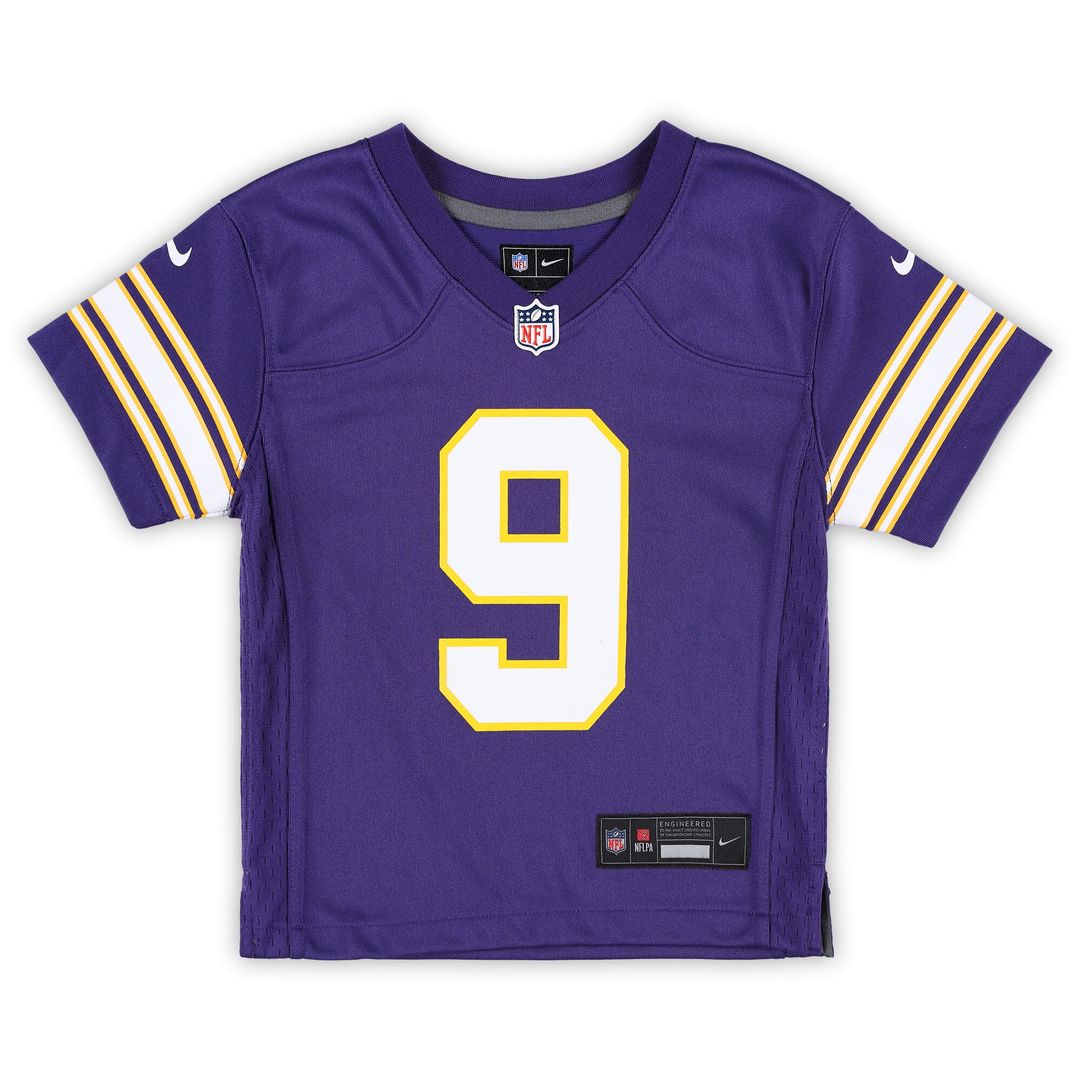 J.J. McCarthy Minnesota Vikings Infant Alternate Player Game Jersey - Purple