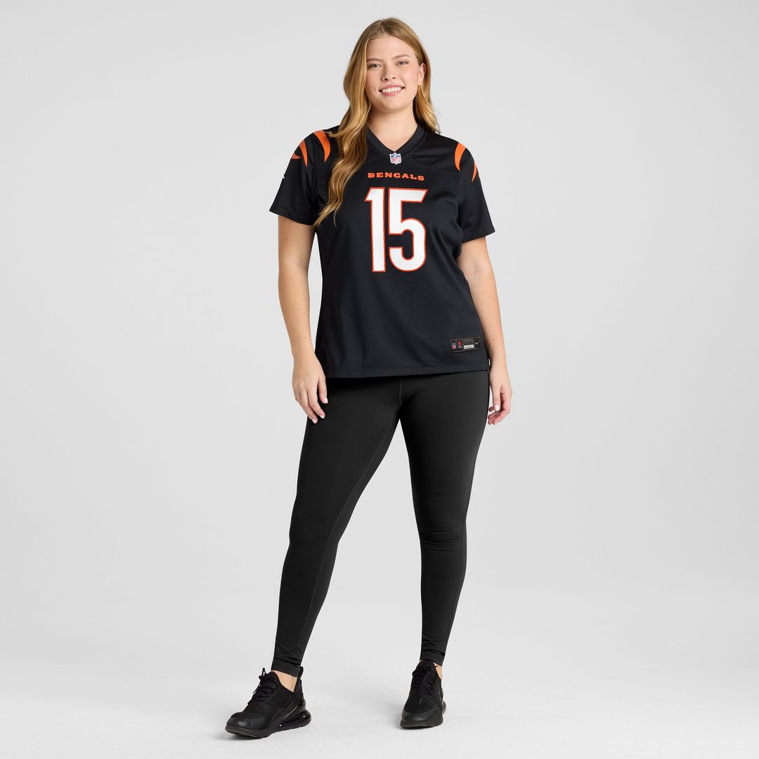 Charlie Jones Cincinnati Bengals Women's Team Game Jersey - Black